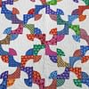 Multi-color Scrap Drunkards Path Patchwork FINISHED - Queen Sized - Image 3