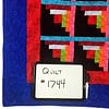 Patchwork Sparkling Diamond Log Cabin FINISHED QUILT - Image 6