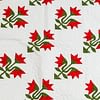 Hand Applique Carolina Lily - FINISHED QUILT - Queen, Elegant Must See - Image 6