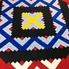 Graphic Log Cabin Barn Raising FINISHED Quilt -- Excellent Masculine Look - Image 5