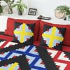 Graphic Log Cabin Barn Raising FINISHED Quilt -- Excellent Masculine Look - Image 2