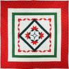 Carolina Lily Medallion FINISHED QUILT - Simple Patchwor, Ready to love - Image 3