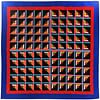 Patchwork Sparkling Diamond Log Cabin FINISHED QUILT - Image 3