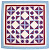 Large High Quality Patchwork Log Cabin Star - FINISHED QUILT Great Elegant look - Image 3