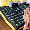 Patchwork Sparkling Diamond Log Cabin FINISHED QUILT - Image 2