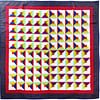 Patchwork Log Cabin FINISHED QUILT - Great borders and quilting motifs - Image 3