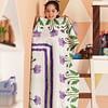 Purple Poppy Field Medallion FINISHED QUILT Queen size - Incredible Borders - Image 2