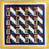 Patchwork Log Cabin scrap quilt variuation FINISHED QUILT - Image 3