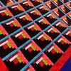 Patchwork Sparkling Diamond Log Cabin FINISHED QUILT - Image 5