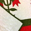 Hand Applique Carolina Lily - FINISHED QUILT - Queen, Very Nice - Image 4