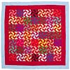 Large Graphic Scrap quilt - FINISHED QUILT - Great masculine look - Must See ! - Image 3
