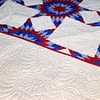 Queen size American made Star Field Patchwork - FINISHED QUILT - Incredible ! - Image 4