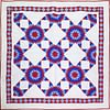 Queen size American made Star Field Patchwork - FINISHED QUILT - Incredible ! - Image 3