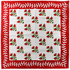 Carolina Lily FINISHED QUILT - Elegant Hand Applique Design - Queen size - Image 8