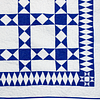 Patchwork Ohio Star FINISHED QUILT - Queen size - Fantastic Diamond Border - Image 8
