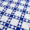 Patchwork Ohio Star FINISHED QUILT - Queen size - Fantastic Diamond Border - Image 4