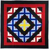 Graphic Log Cabin Barn Raising FINISHED Quilt -- Excellent Masculine Look - Image 3