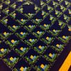 Patchwork Sparkling Diamond Log Cabin FINISHED QUILT - Image 6