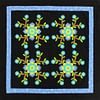Rose of Sharon Hand Applique Wall QUILT TOP Incredible sm. details - Image 3
