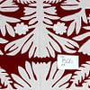 Red & White - Hawaiian design QUILT TOP - All Hand Applique! - Queen - Image 2
