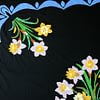 Traditional Hand Applique 40's style floral design QUILT TOP - Great Swag Border - Image 2