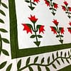 Hand Applique Carolina Lily - QUILT TOP - Queen, Elegant Must See Design - Image 3