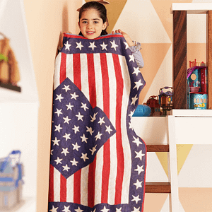 Patriotic Stars & Stripes wall sized FINISHED QUILT – Perfect for 4th of July